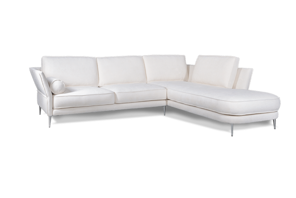 GALAXY: divano modulare con chaise longue e penisola