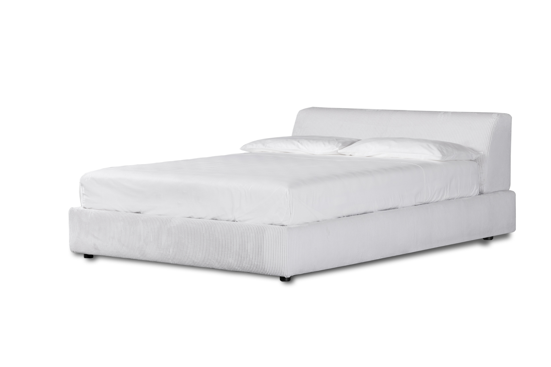letto contenitore artigianale imbottito